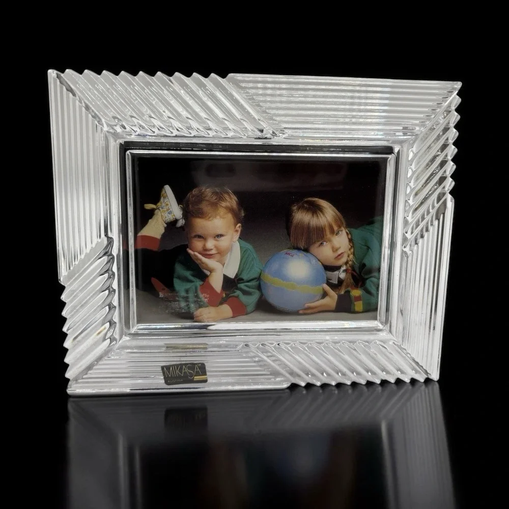 Mikasa Austria Crystal Photo Frame 3.5 X 5